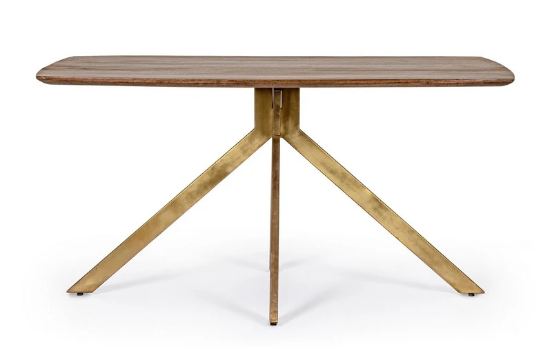 TAVOLO SHERMAN CON PIANO IN LEGNO 150X90CM