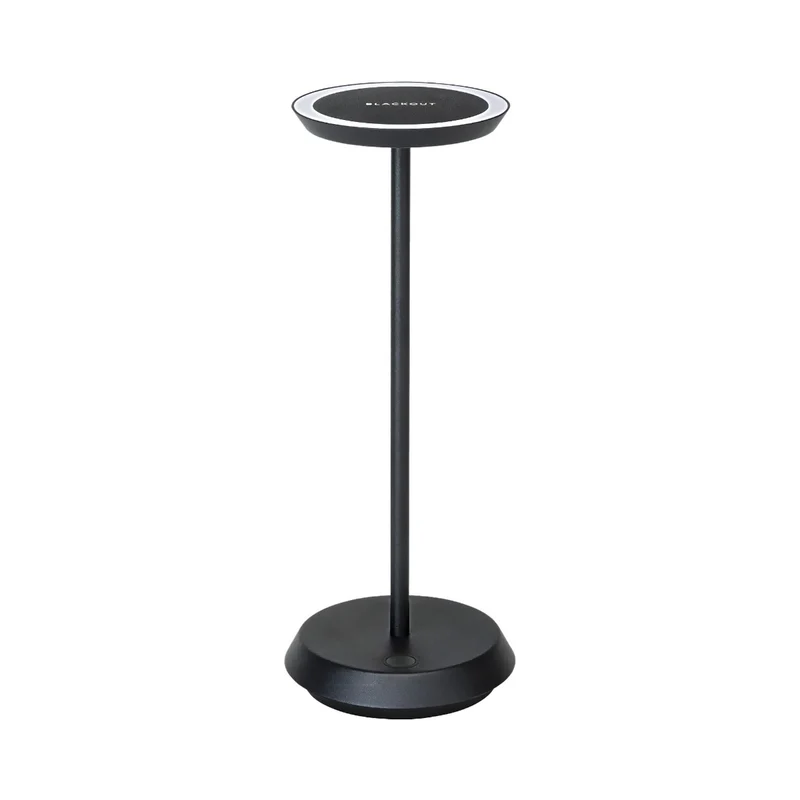 LAMPADA CORDLESS RICARICABILE NERA FLAAT