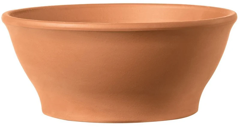 CIOTOLA LISCIA 27CM TERRACOTTA