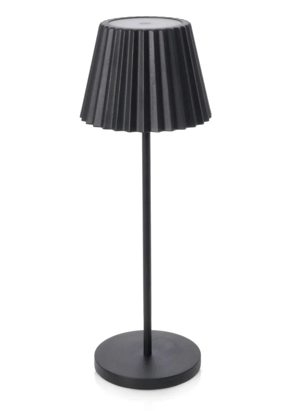 LAMPADA DA TAVOLO LED ARTIKA NERO H36CM