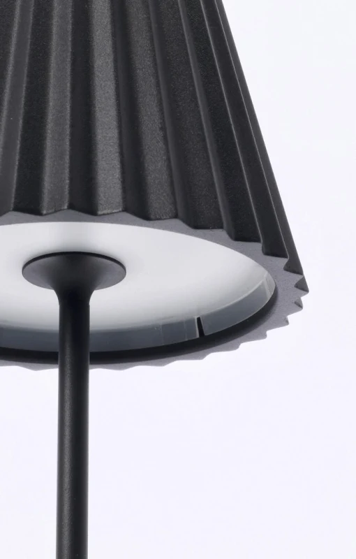 LAMPADA DA TAVOLO LED ARTIKA NERO H36CM