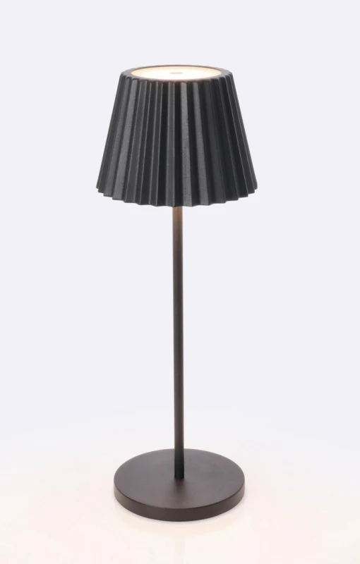 LAMPADA DA TAVOLO LED ARTIKA NERO H36CM