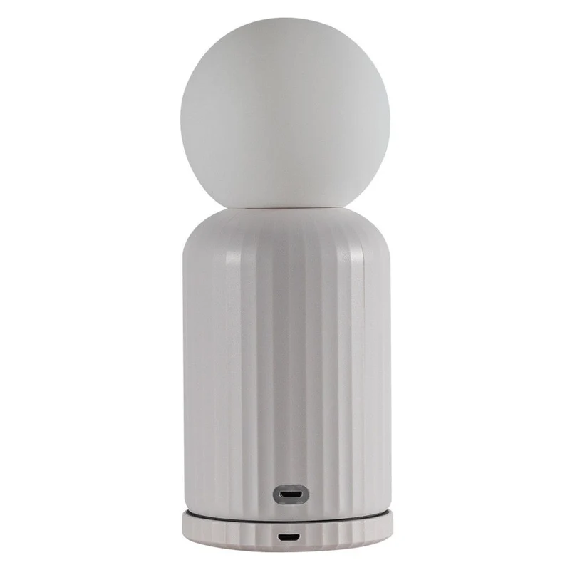 LAMPADA CON RICARICA WIRELESS BIANCA