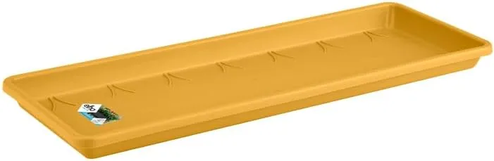 SOTTOVASO BARCELONA TROUGH SAUCER 40CM HONEY YELLOW