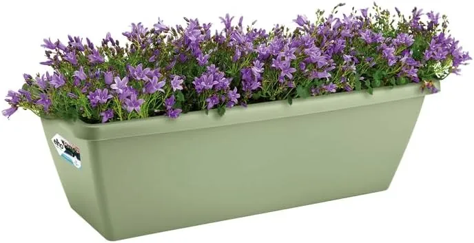 VASO FIORIERA BARCELONA TROUGH 70CM PISTACHE GREEN