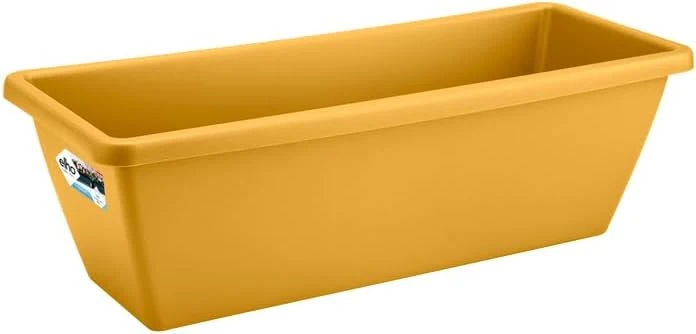 VASO FIORIERA BARCELONA TROUGH 40CM HONEY YELLOW
