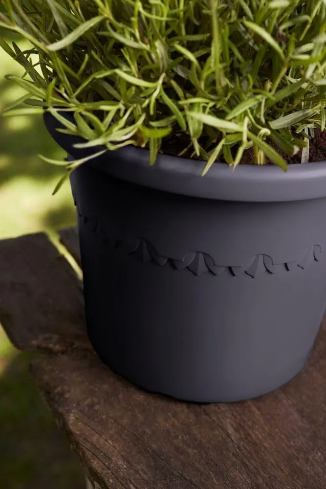VASO ALGARVE CILINDRO 48CM ANTHRACITE