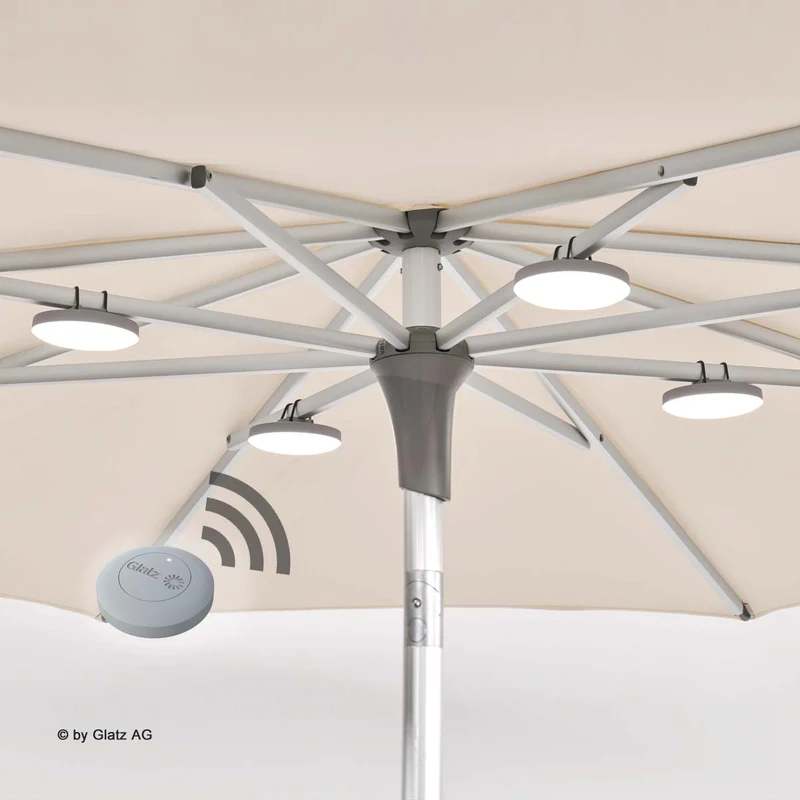 LUCE PER OMBRELLONE RICAMBIO OSYRION SPOT SET 4PZ