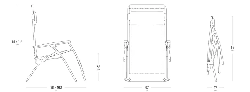 SDRAIO POLTRONA RELAX RCLIP BATYLINE BLU INDIGO