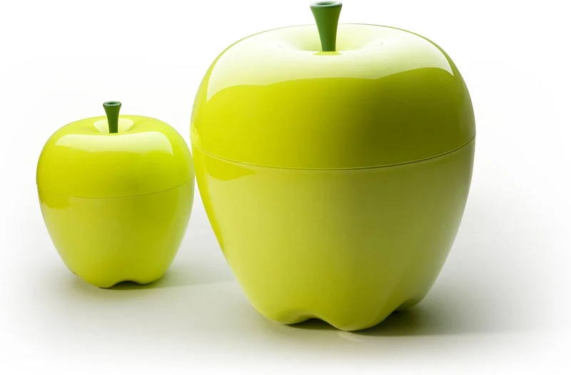 CONTENITORE PER LA FRUTTA "HAPPLE" MELA VERDE