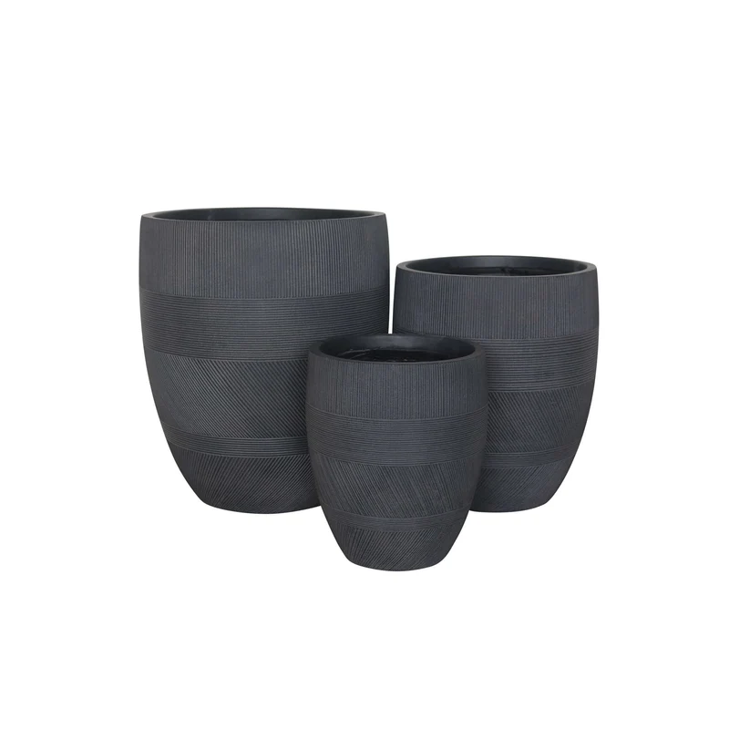 SET VASI PAPAVERO