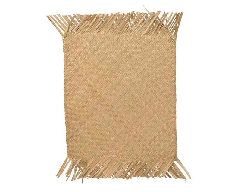 TOVAGLIETTA INTRECCIATA 33X48CM SEAWEED MARRONE