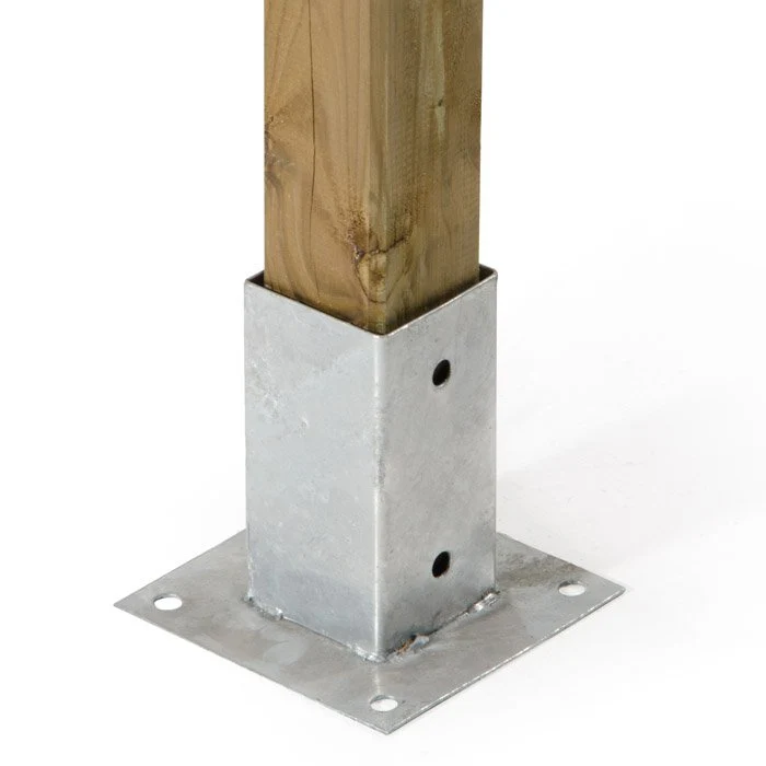 PIASTRA DI FISSAGGIO PER PALI IN LEGNO 71x71x150CM