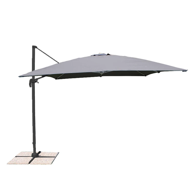 OMBRELLONE MERCURIO NERO P/L 3