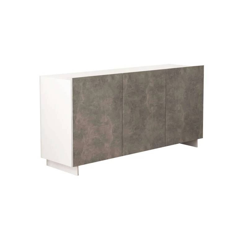 CREDENZA CARLILE BIANCO E GRIG