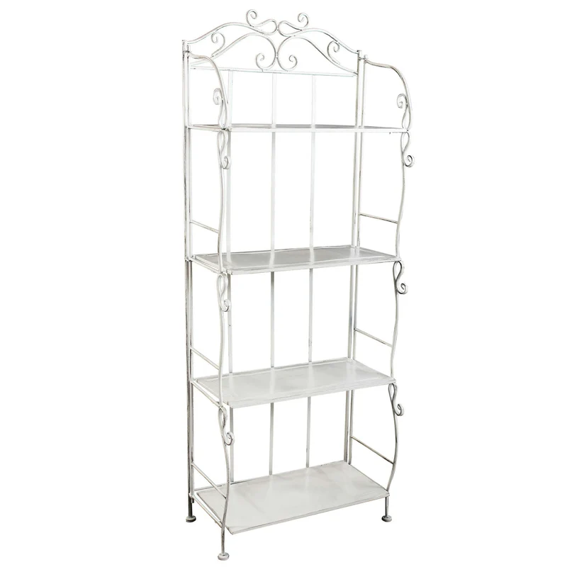 SCAFFALE EMMA 4 PIANI BIANCO A
