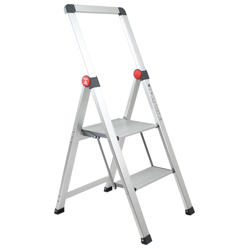 SCALA ALLUMINIO 2 GRADINI ANTISCIVOLO