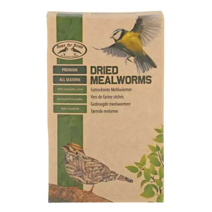 VERMI ESSICCATI PER UCCELLINI SELVATICI 250GR