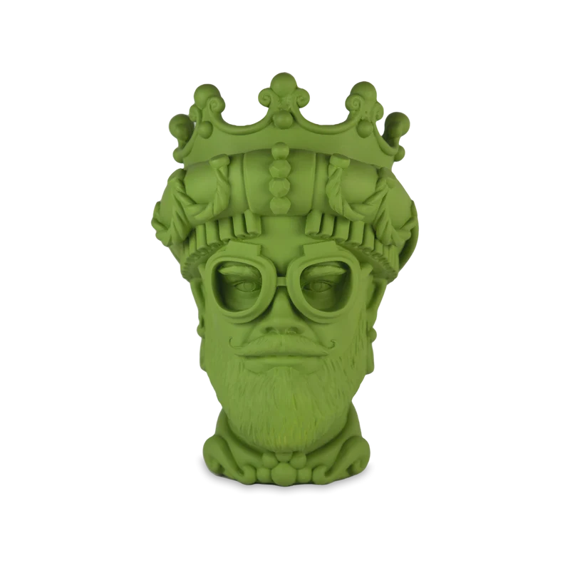 TESTA DECORATIVA L'HIPSTER VERDE - SAGRADA FAMILIA
