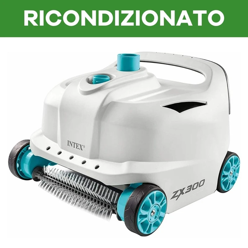 RICONDIZIONATO - ROBOT PULITORE ZX300 PARETI+FONDO DELUXE AUTOMATIC POOL CLEANER