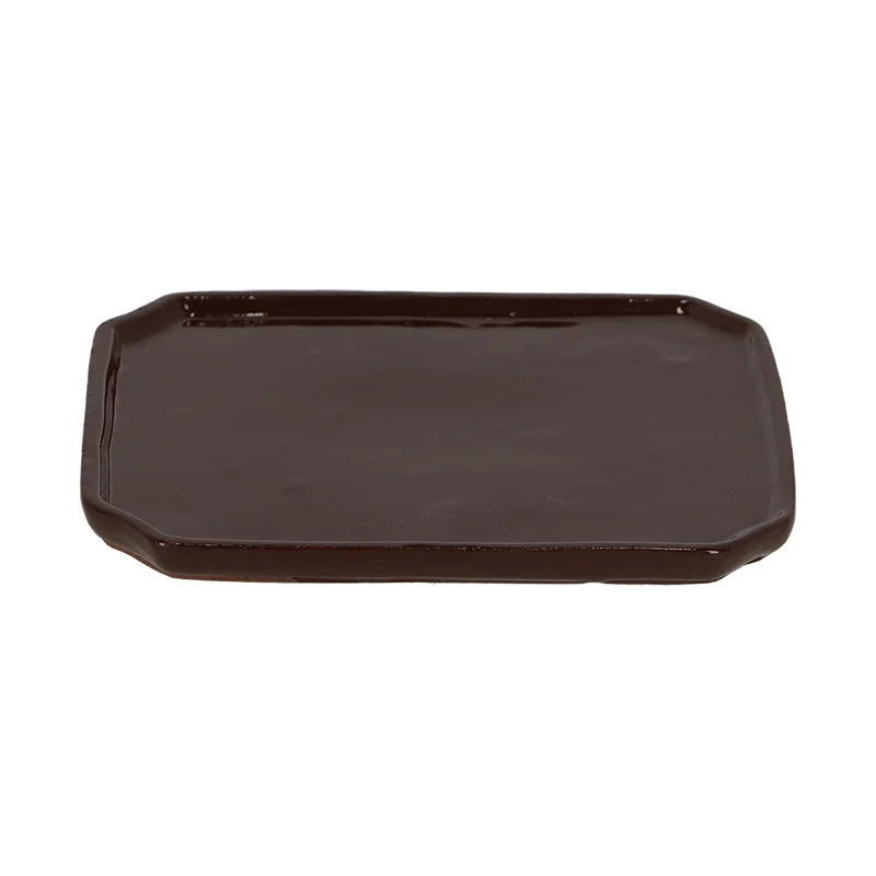 SOTTOVASO RETTANGOLARE PER BONSAI 24.5CM