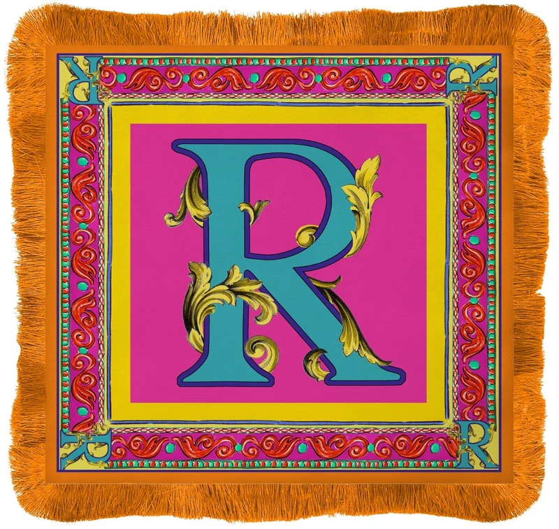 TOVAGLIETTA AMERICANA "R" 38X38 CM - ORTIGIA