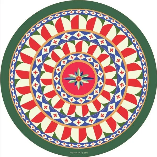 TOVAGLIETTA TONDA CALTANISSETTA DIAM.35CM