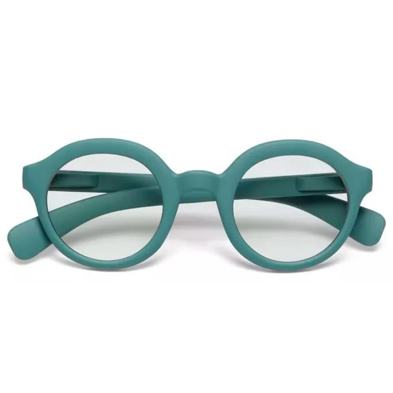 OCCHIALE DA LETTURA MODELLO LAURO COLORE VERDE GRAD. +2.50 OKKIA