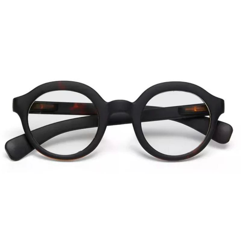 OCCHIALE DA LETTURA MODELLO LAURO COLORE BLACK HAVANA GRAD. +2.00 OKKIA