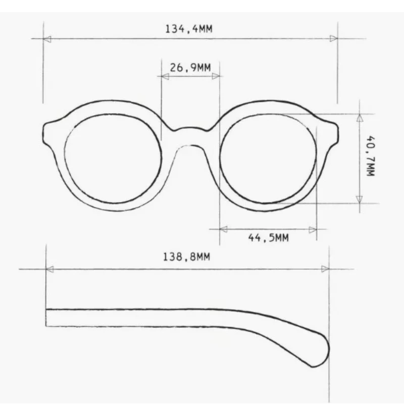 OCCHIALE DA LETTURA MODELLO LAURO COLORE BLACK HAVANA GRAD. +2.00 OKKIA