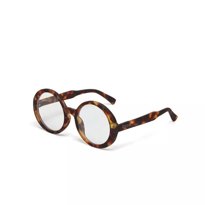 OCCHIALE DA LETTURA MODELLO LAURA COLORE CLASSIC HAVANA GRAD.+1.00 OKKIA