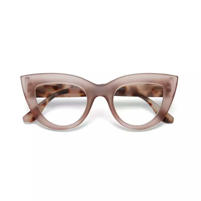 OCCHIALE DA LETTURA CLAUDIA PINK HAVANA GRADAZ. 2.50 OKKIA