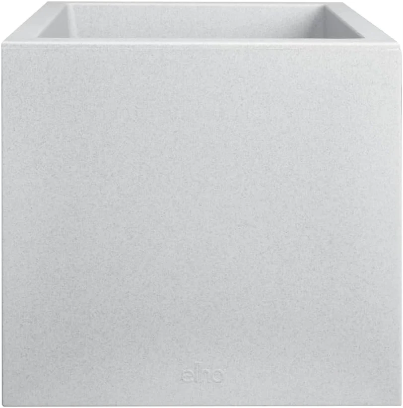 VASO VIVO NEXT SQUARE 30CM LIVING CONCRETE