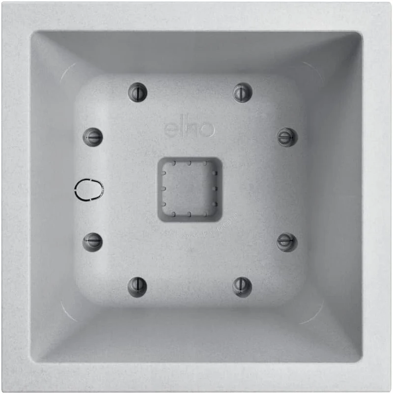 VASO VIVO NEXT SQUARE 30CM LIVING CONCRETE