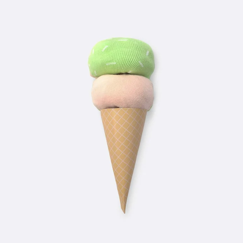 CALZE UNISEX GELATO PINK GREEN EAT MY SOCKS