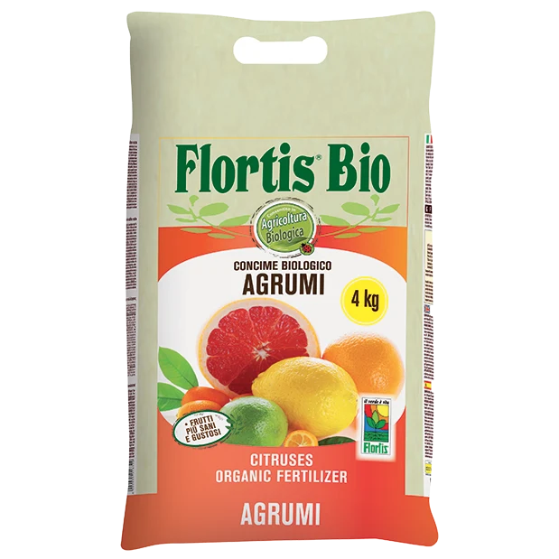 CONCIME ORGANICO PER AGRUMI GRANULARE FLORTIS 4 KG