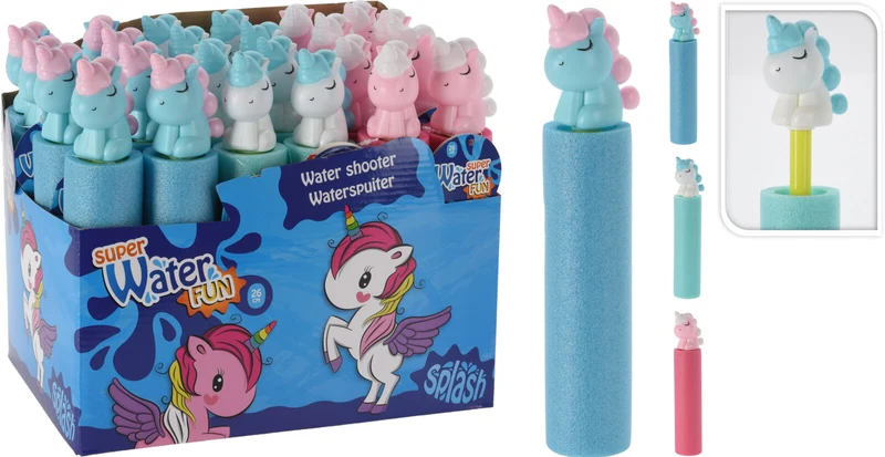 SPARA ACQUA 26CM UNICORNO COLORE ASSORTITO