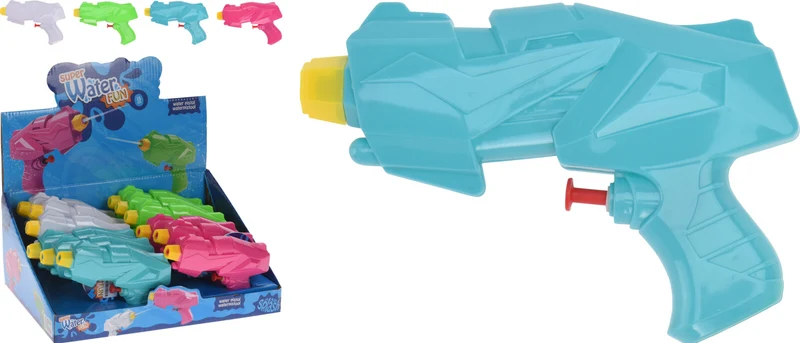 PISTOLA AD ACQUA 15CM COLORE ASSORTITO
