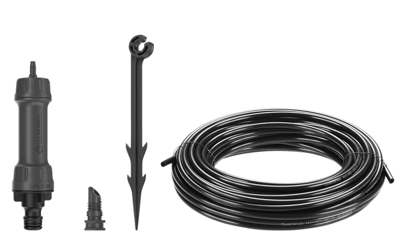 MICRO-DRIP-SYSTEM START SET PER FILARI DI PIANTE S (15 M)