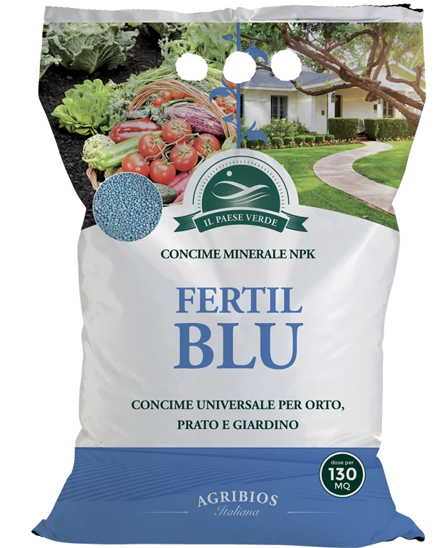CONCIME UNIVERSALE PER ORTO, PRATO E GIARDINO - FERTIBLU 5KG
