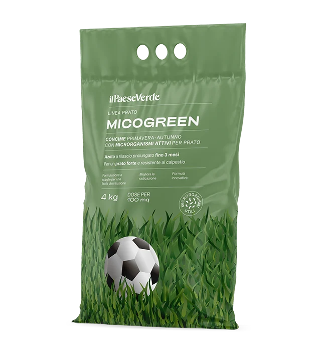 CONCIME PER PRATO MICOGREEN 4KG IL PAESE VERDE