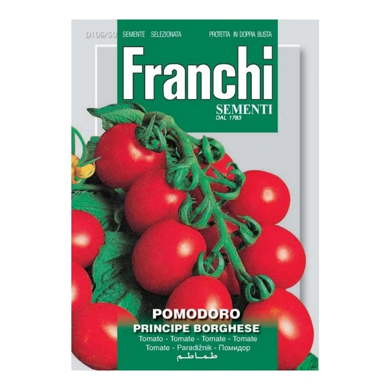 BUSTA SEMI DI POMODORO PRINCIPE BORGHESE FRANCHI SEMENTI