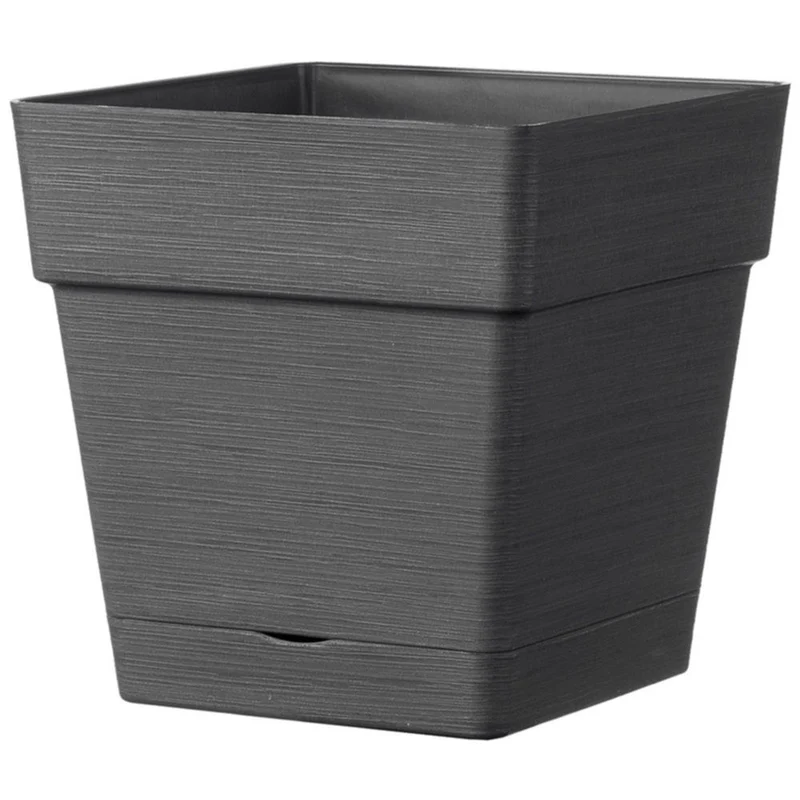 VASO QUADRO SAVE R 35X35CM ANTRACITE