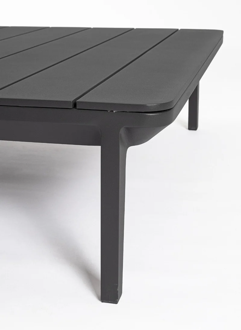 2 DIVANI 2 POSTI LOUNGE MATRIX ANTRACITE + 2 TAVOLINI MATRIX 99X99CM