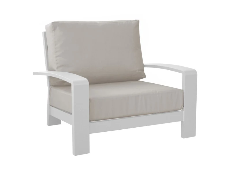 SALOTTO DA GIARDINO CORDOUAN BIANCO