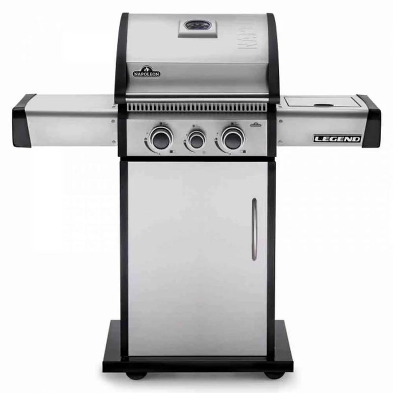 BARBECUE A GAS LEGEND 325 CON 2 BRUCIATORI E 1 FORNELLO 10,4 KW