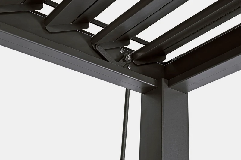 GAZEBO PERGOLA BIOCLIMATICA OCEAN 3.6X7.2 ANTRACITE