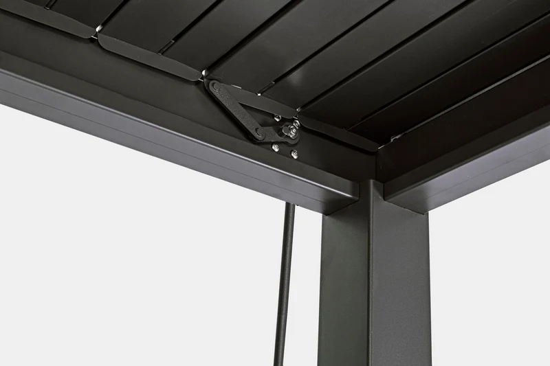 GAZEBO PERGOLA BIOCLIMATICA OCEAN 3.6X7.2 ANTRACITE