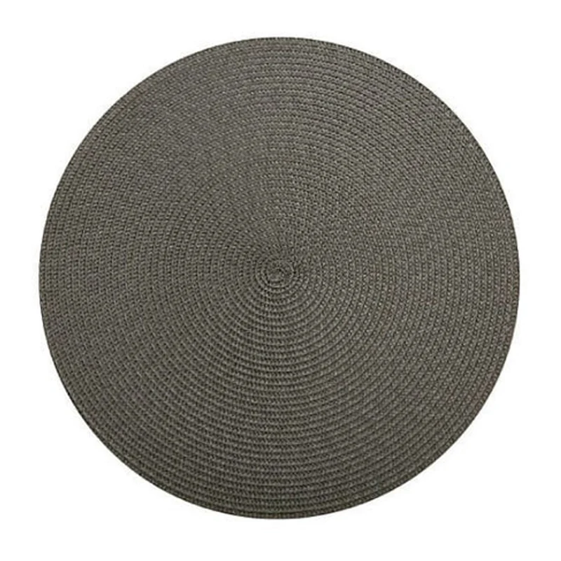TOVAGLIETTA AMERICANA ROTONDA 38CM GRIGIO