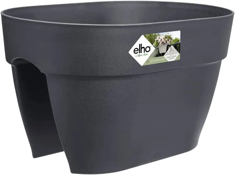 VASO VIBIA CAMPANA FLOWER BRIDGE 40CM ANTRACITE